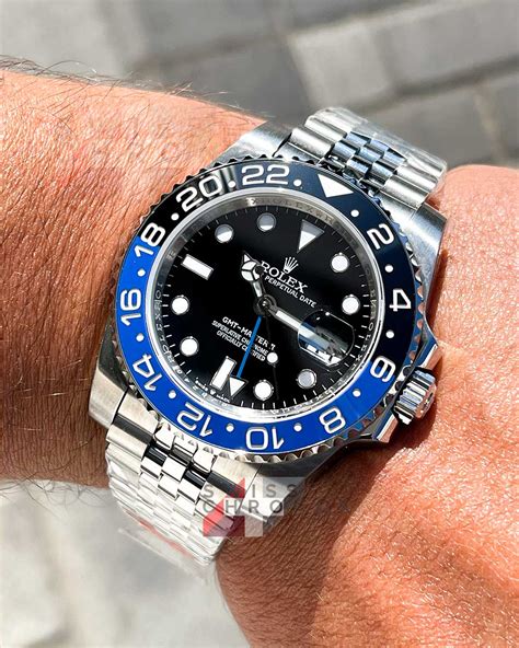 rolex batman variations|rolex gmt master 2 batman.